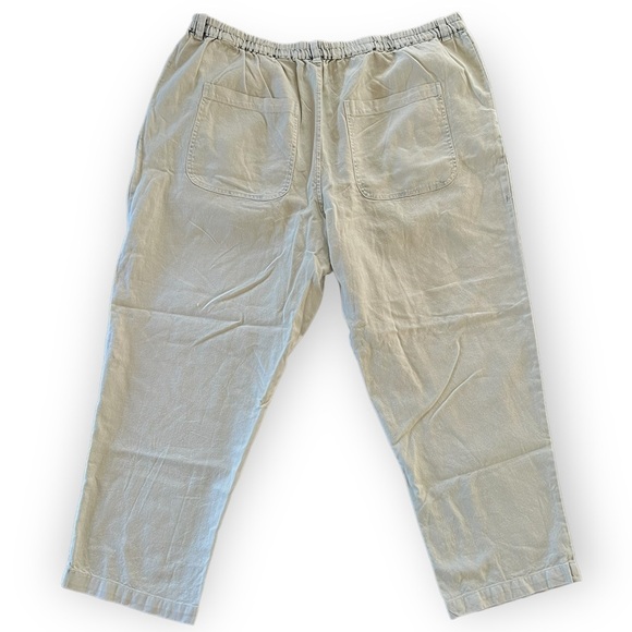 ANTHROPOLOGIE Light Acid Wash High Rise Denim Beach Pants Size XL NEW $130 - Picture 3 of 5